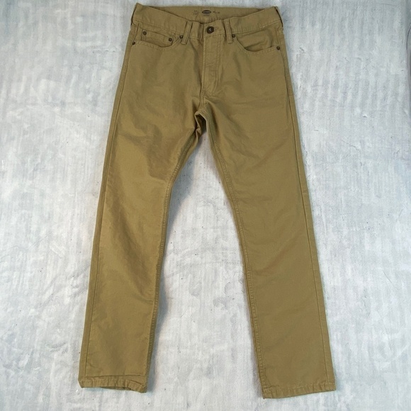 Old Navy Khakis 30X30 Slim Fit Straight Leg - Picture 1 of 9